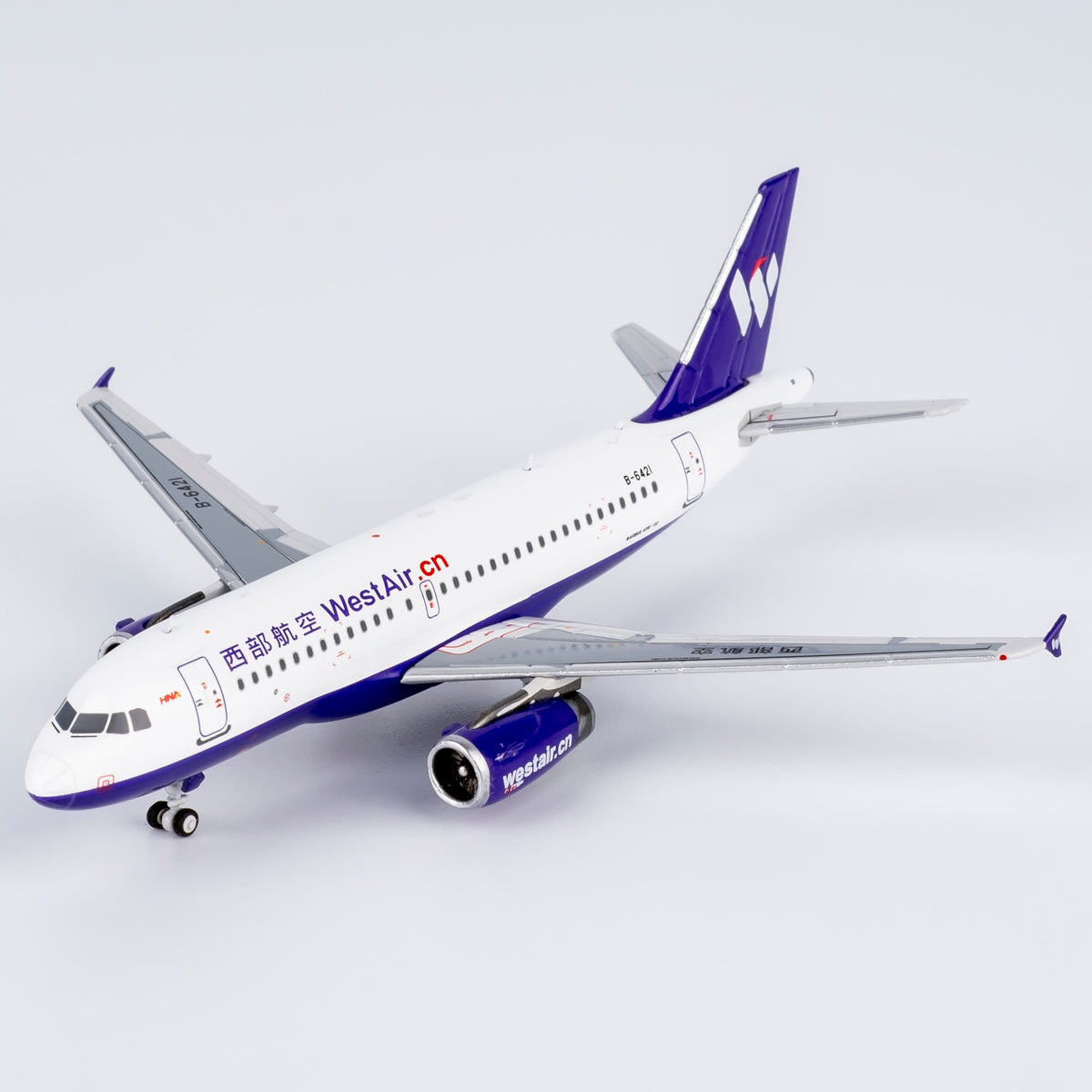 1/400 West Air Airbus A319 B-6421 NG49035