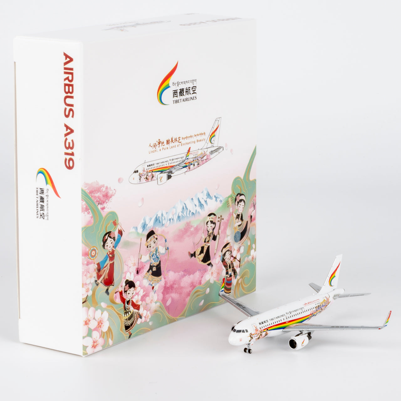 1/400 Tibet Airlines Airbus A319-100 B-1008 NG49040 - cover