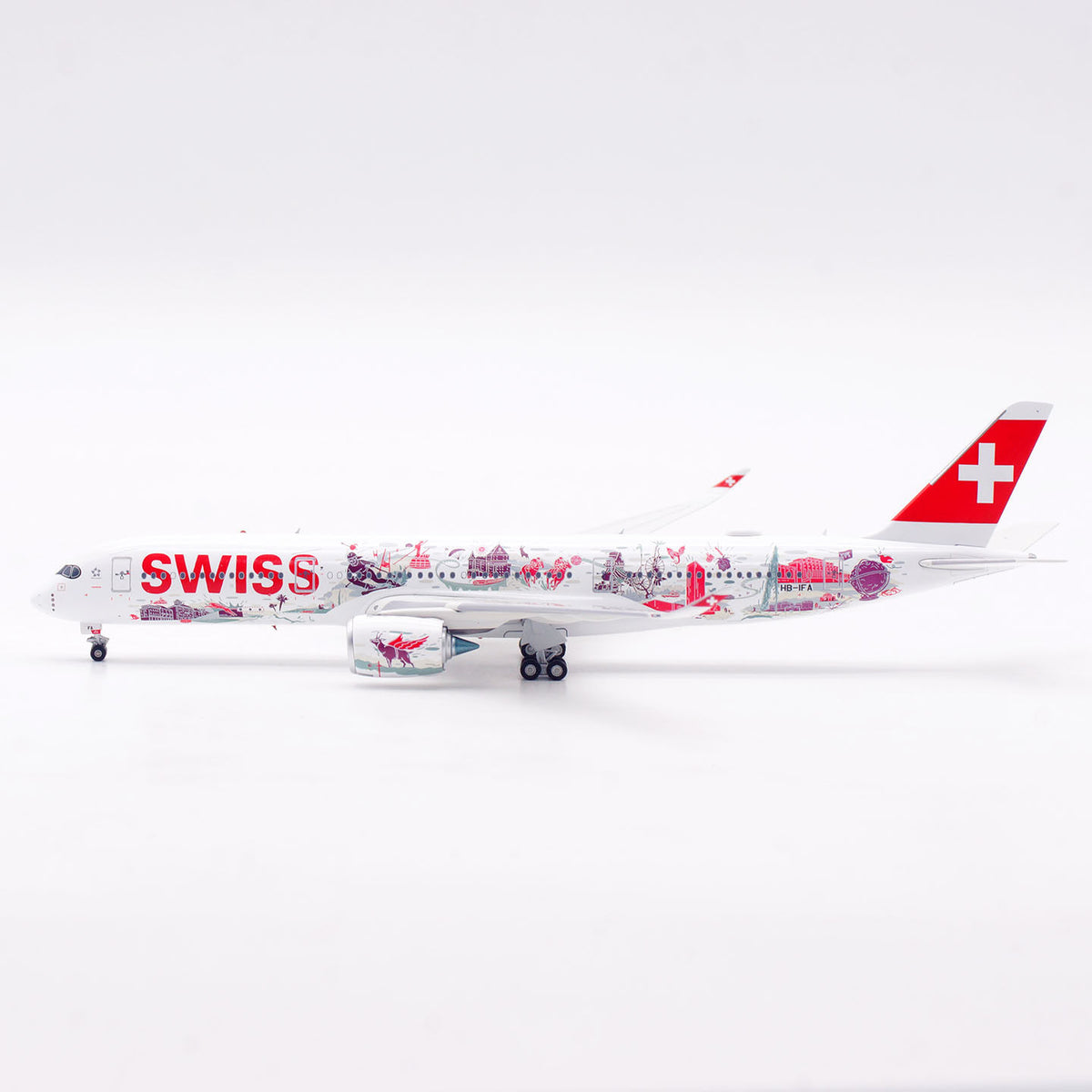 1/400 Swissair A350-900 HB-IFA AV4324 - image 5