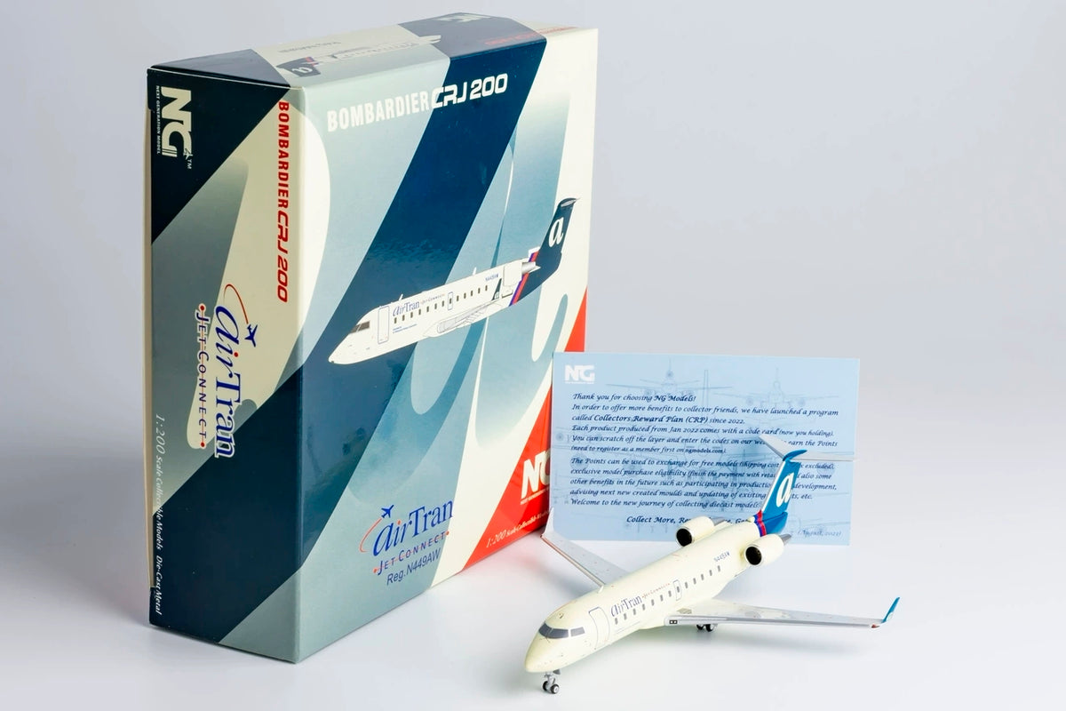 1/200 AirTran Airways CRJ-200LR N445AW NG52048 - cover