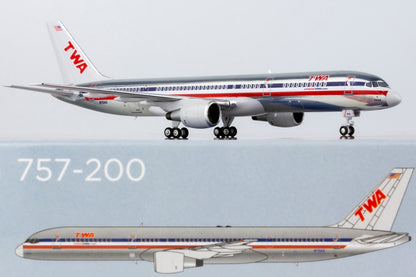 1/400 TWA Boeing 757-200 N704X NG53195 - cover