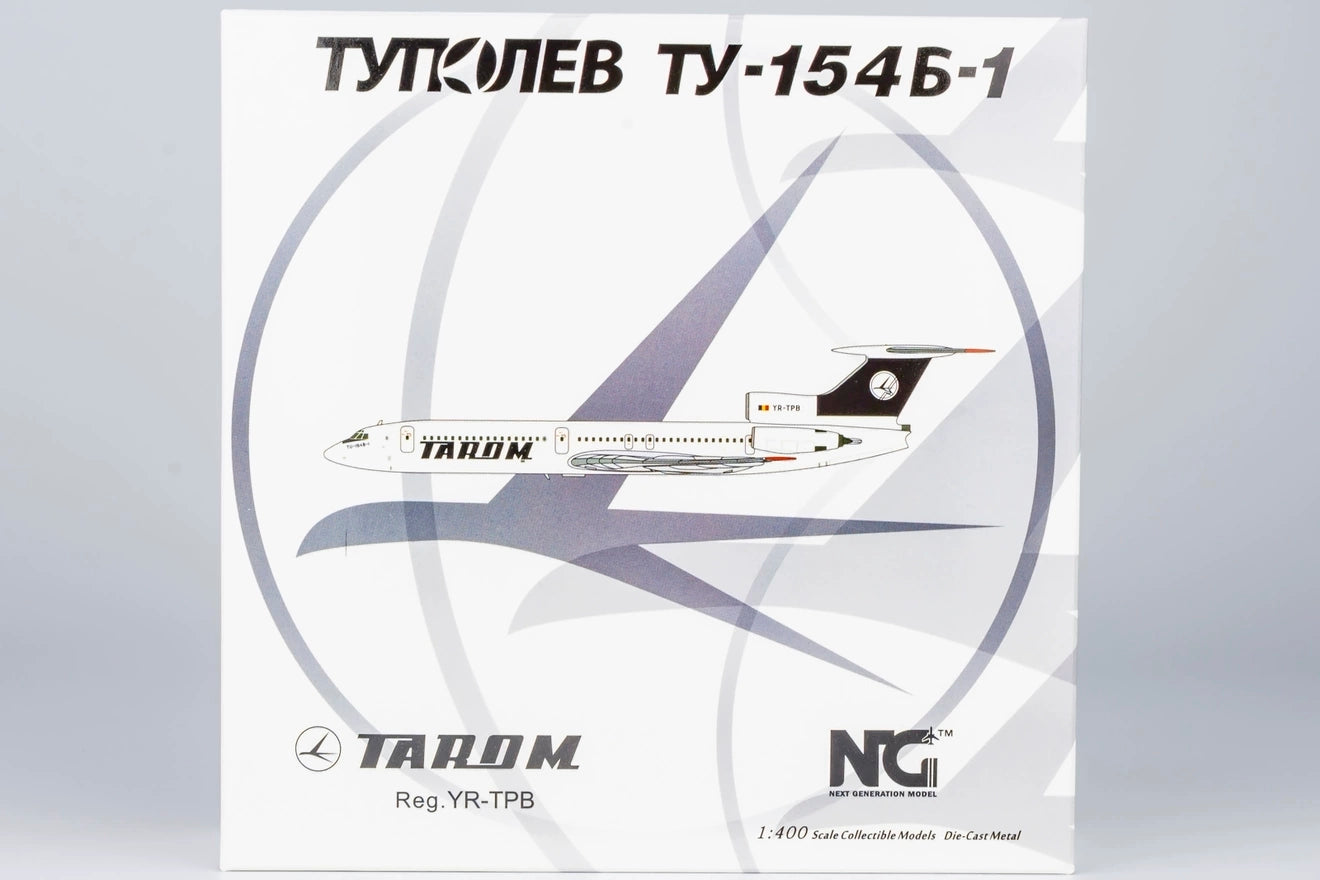 Tarom Tupolev Tu-154B YR-TPB with anti-glare coating