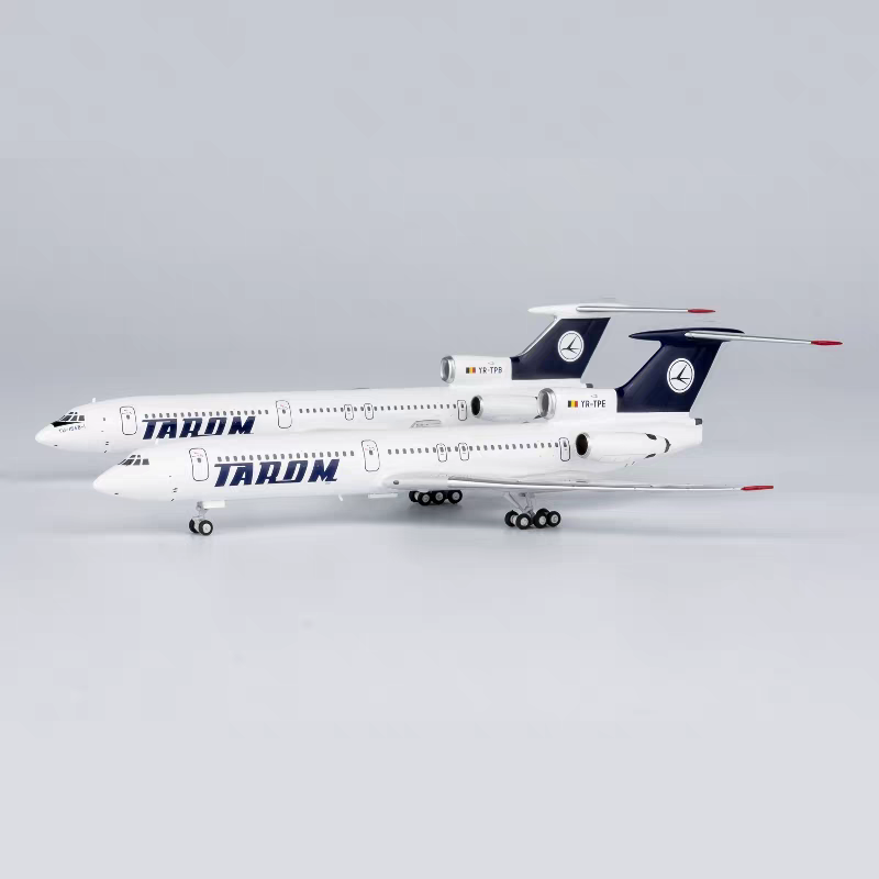 Tarom Tupolev Tu-154B YR-TPB with anti-glare coating