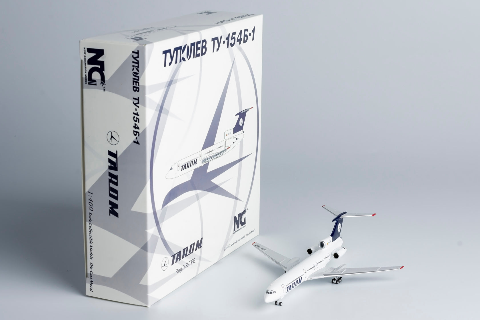 Tarom Tupolev Tu-154B YR-TPE — cover
