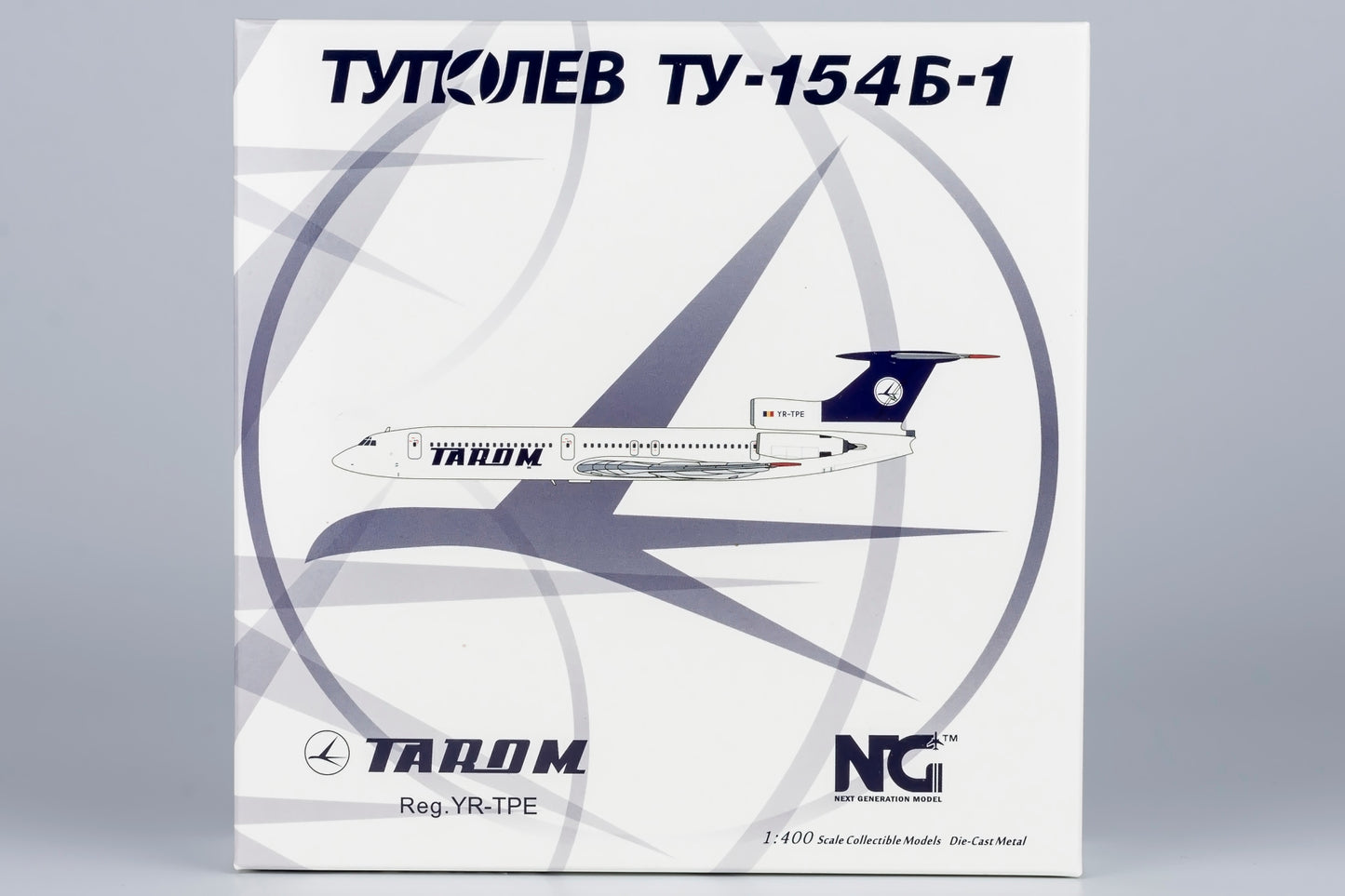 Tarom Tupolev Tu-154B YR-TPE