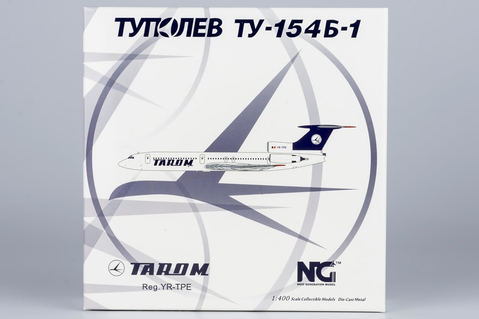 Tarom Tupolev Tu-154B YR-TPE