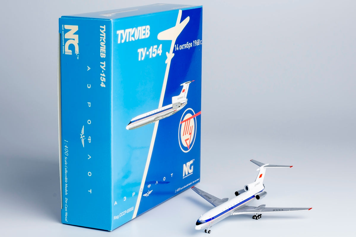 1/400 Aeroflot Tupolev TU-154 CCCP-85000 NG54016 - cover