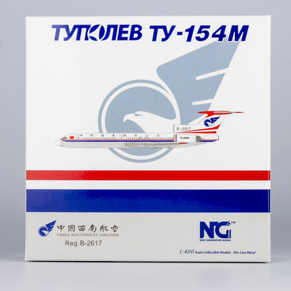 1/400 China Southwest Airlines Tu-154M B-2617 NG54019