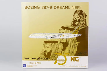 1/400 Saudia Boeing 787-9 HZ-ARE "75ÖÜÄê" NG55077