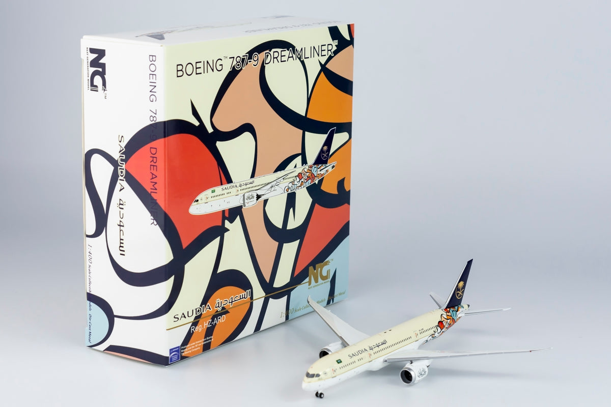 1/400 Saudia Boeing 787-9 HZ-ARD NG55079 - cover