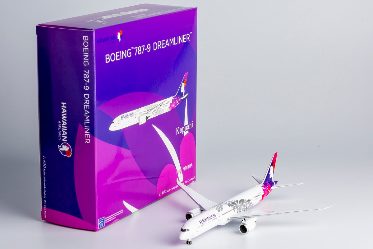 1/400 Hawaiian Airlines Boeing 787-9 N781HA "Kapuahi" NG55128 - cover
