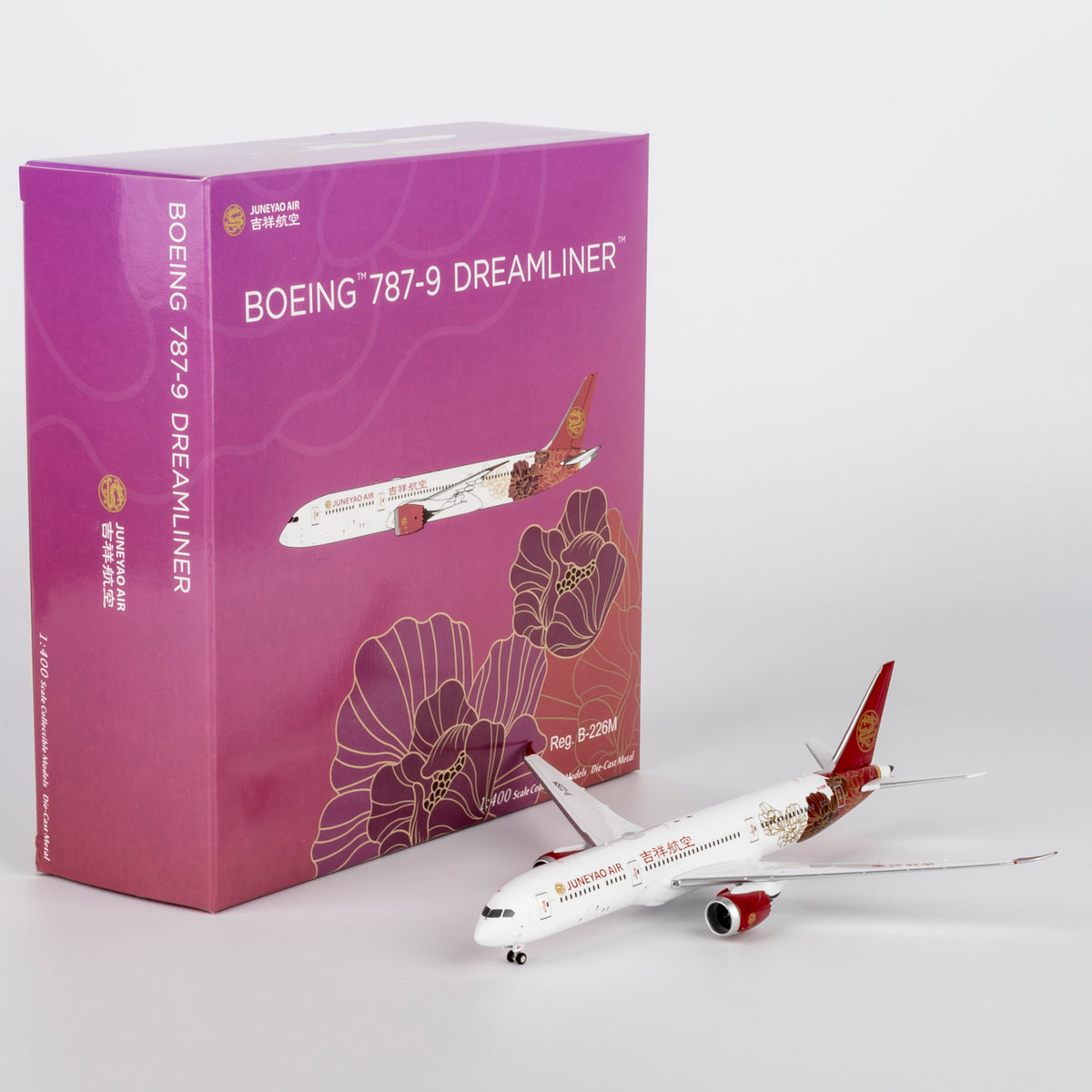 1/400 Juneyao Airlines Boeing 787-9 B-226M "Blossoming China" NG55146