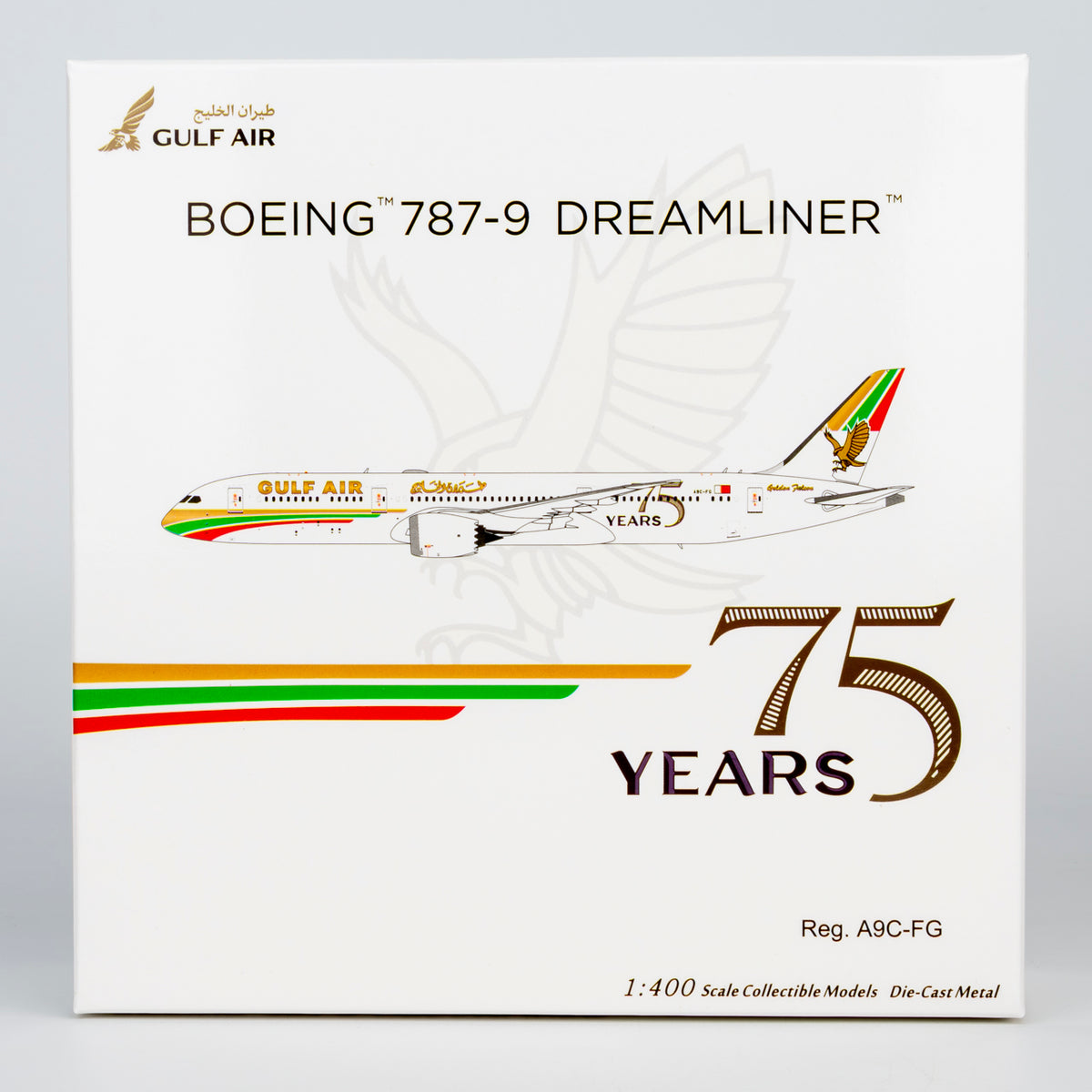 1/400 Gulf Air Boeing 787-9 A9C-FG NG55156
