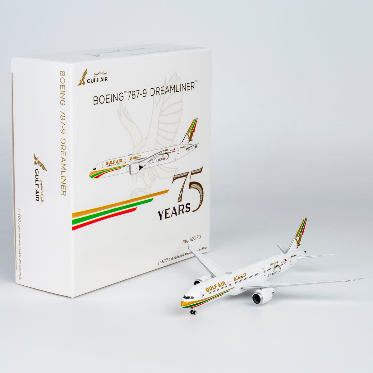 1/400 Gulf Air Boeing 787-9 A9C-FG NG55156