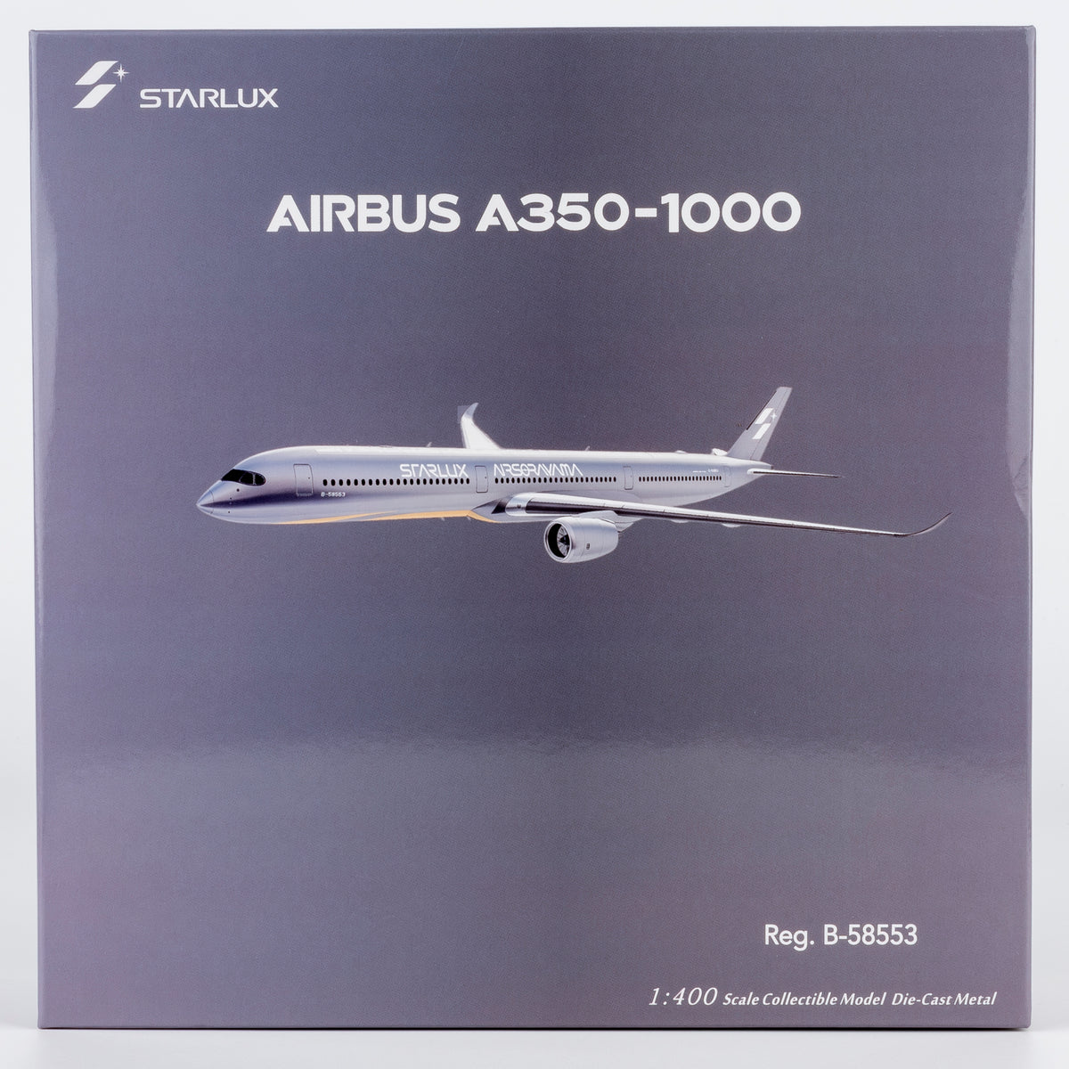 1/400 Starlux Airlines Airbus A350-1000 B-58553 "Airsorayama Silver" NG57046