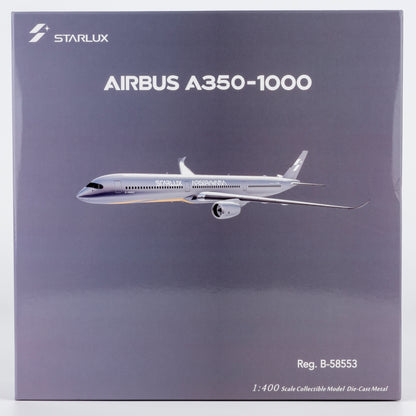1/400 Starlux Airlines Airbus A350-1000 B-58553 "Airsorayama Silver" NG57046
