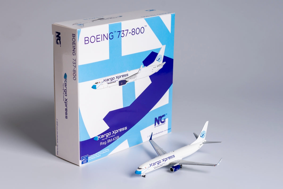 1/400 Kargo Xpress Boeing 737-800 9M-KXB NG58123 - cover