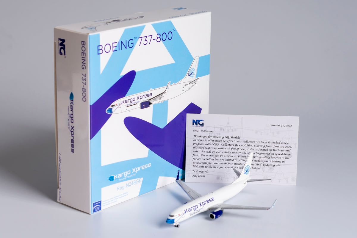 1/400 Kargo Xpress Boeing 737-800 N248GE NG58126