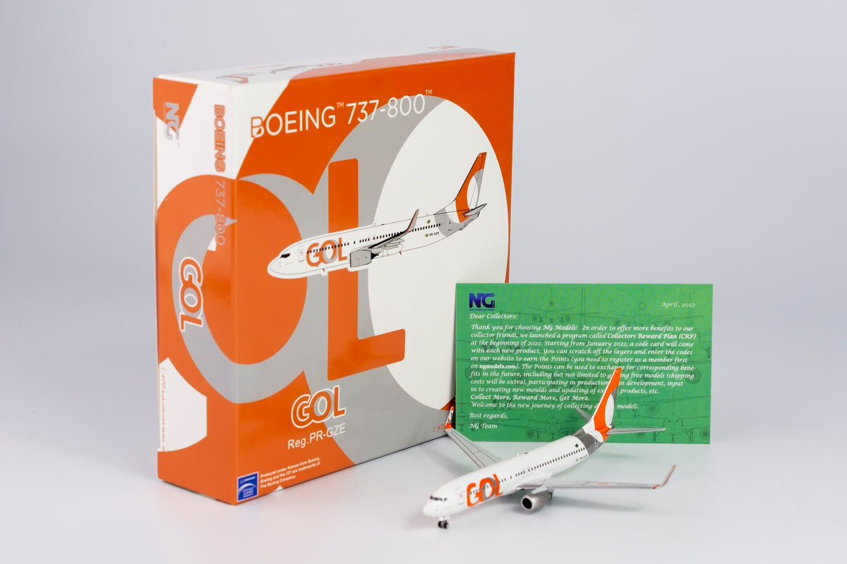 1/400 Gol Boeing 737-800 PR-GZE NG58137