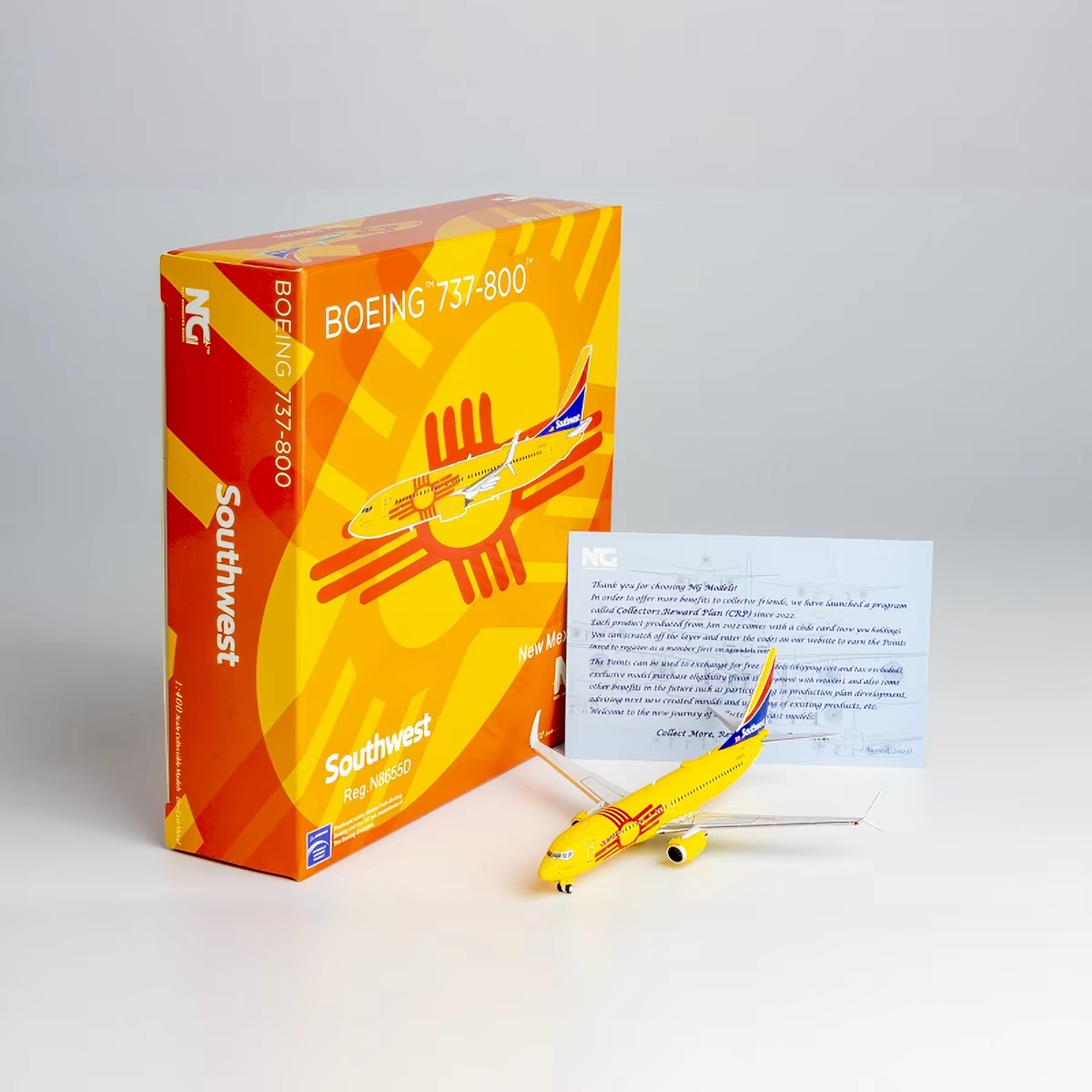 1/400 Southwest Airlines Boeing 737-800 N8655D NG58210