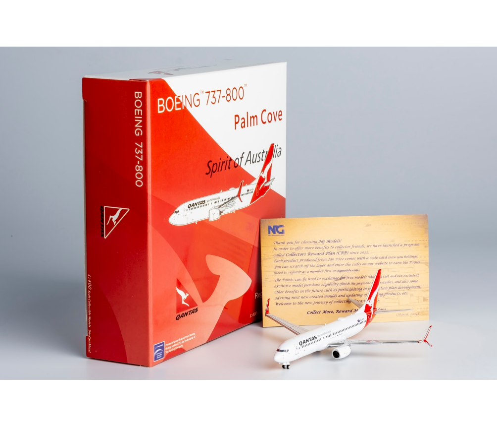 1/400 Qantas Boeing 737-800 VH-VZV NG58237
