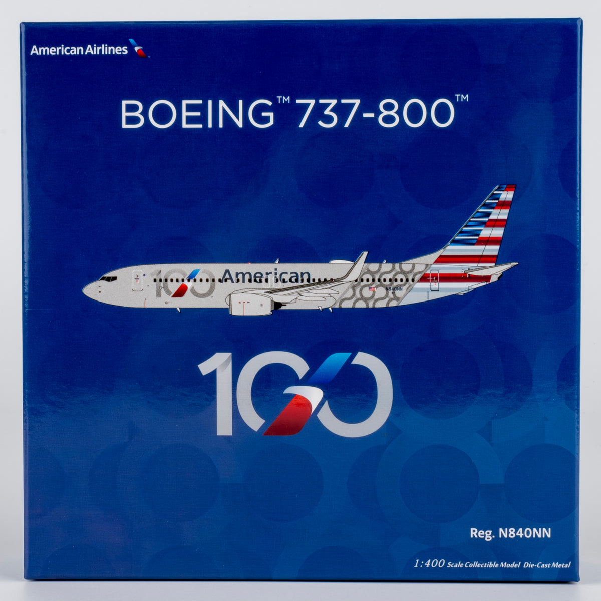 1/400 American Airlines Boeing 737-800 N840NN "100th Anniversary" NG58259
