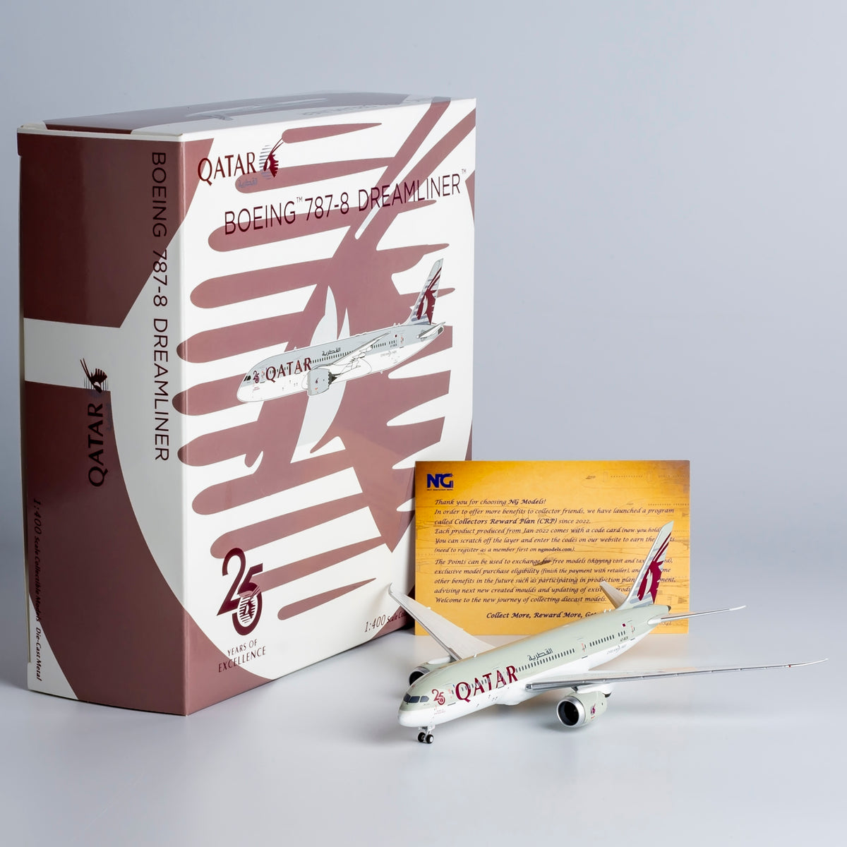 1/400 Qatar Boeing 787-8 A7-BCB NG59011