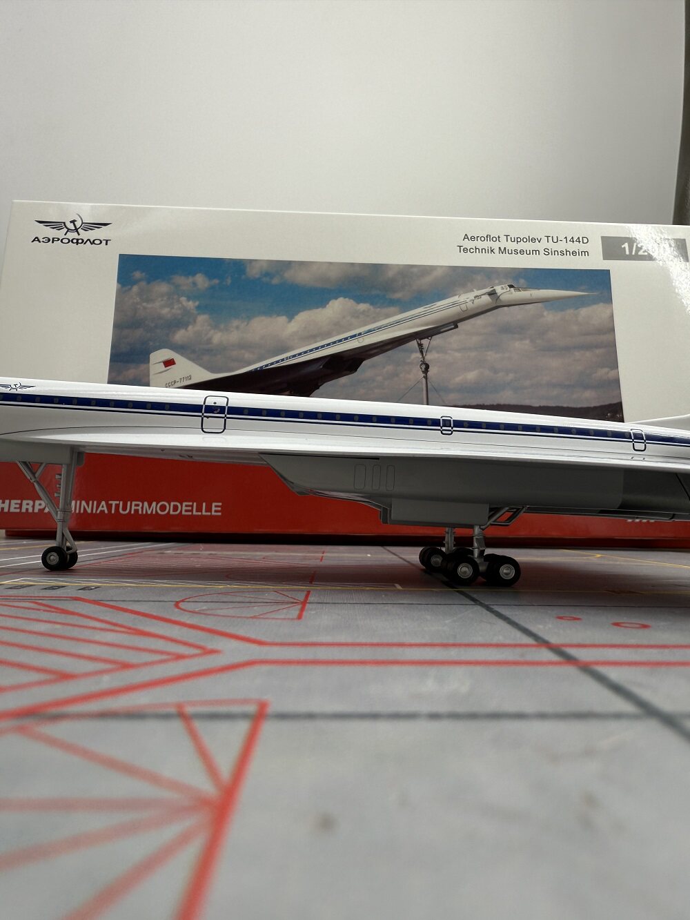 1/200 Aeroflot Tu-144 CCCP-77112 556323-001 - image 6