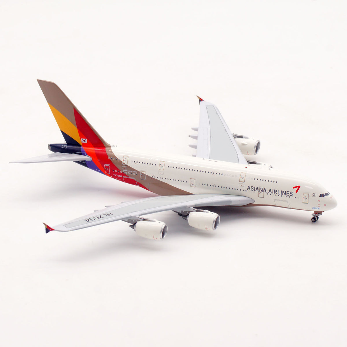1/400 Asiana Airlines A380 HL7634 AV4428 - image 6