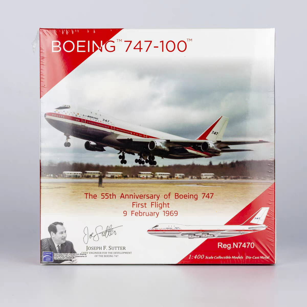 1/400 Boeing 747-100 N7470 NGBOE001