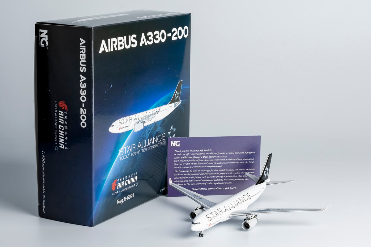 1/400 Air China Airbus A330-200 B-6091 "Star Alliance" NG61078