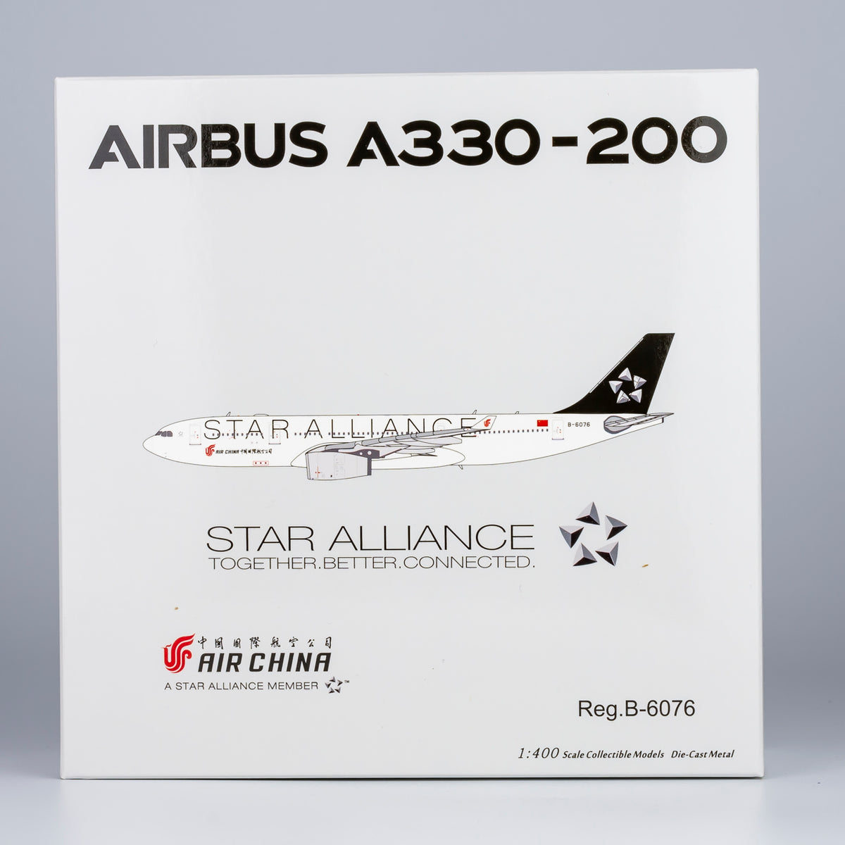 1/400 Air China Airbus A330-200 B-6076 "Star Alliance" NG61083