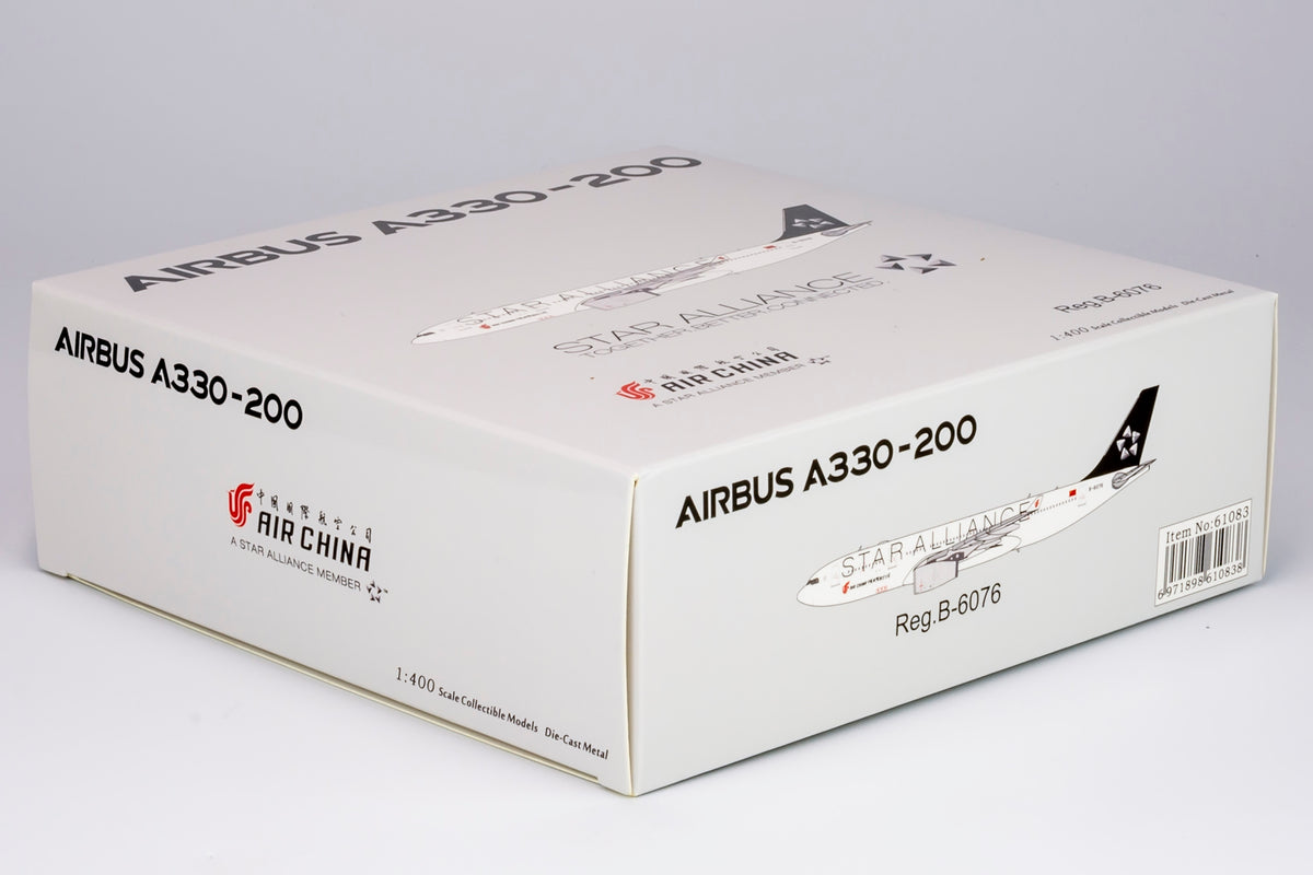 1/400 Air China Airbus A330-200 B-6076 "Star Alliance" NG61083