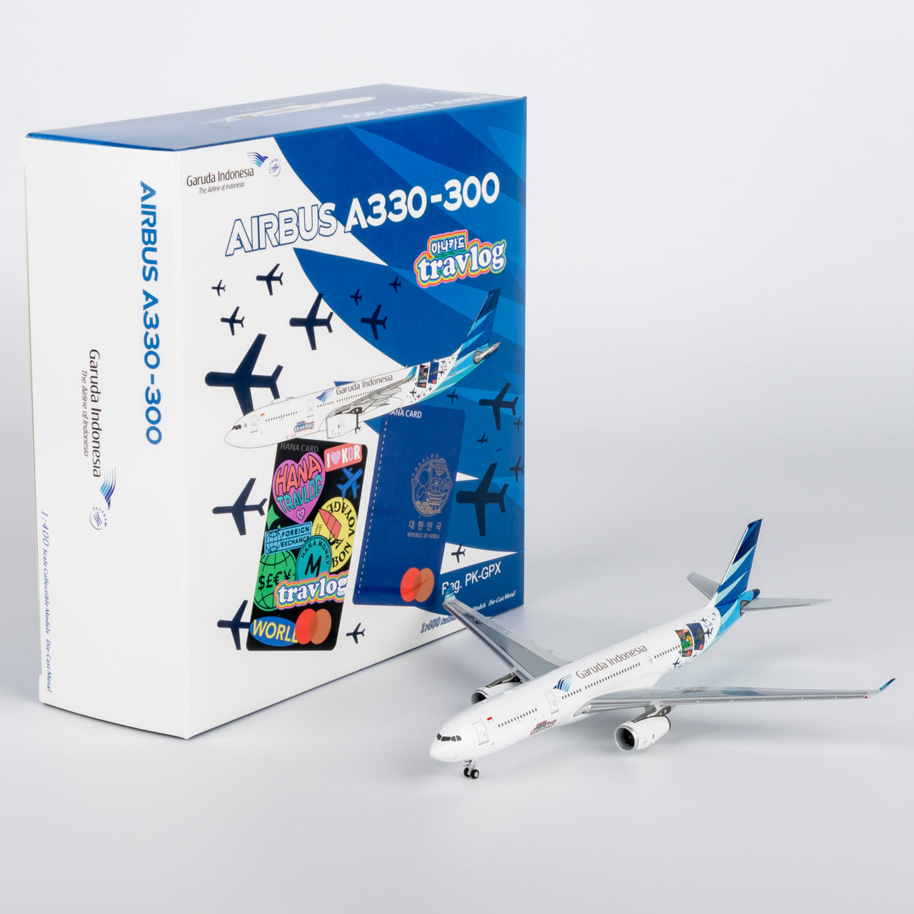 1/400 Garuda Indonesia Airbus A330-300 PK-GPX "Hana TravelGo Card" NG62075 - cover
