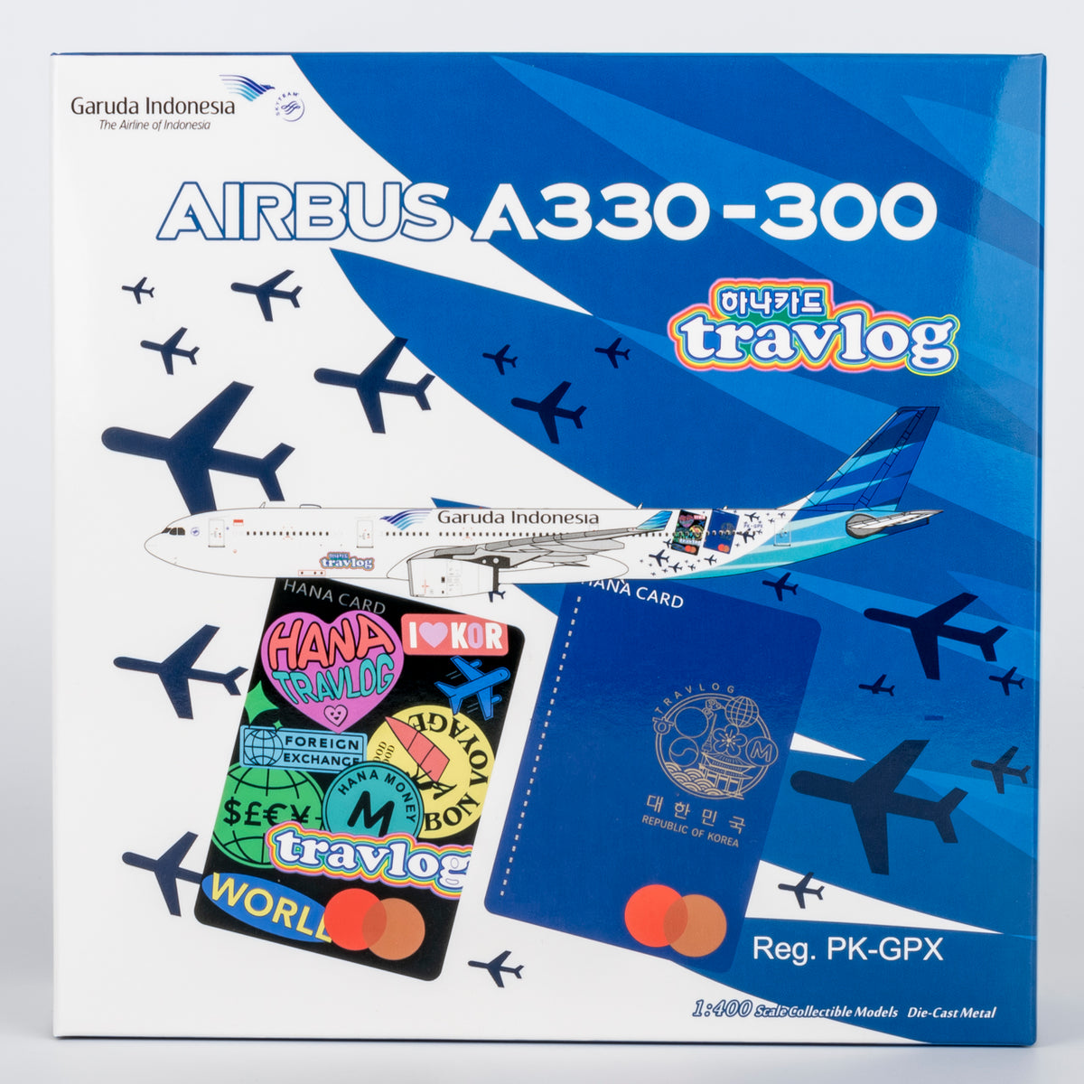 1/400 Garuda Indonesia Airbus A330-300 PK-GPX "Hana TravelGo Card" NG62075