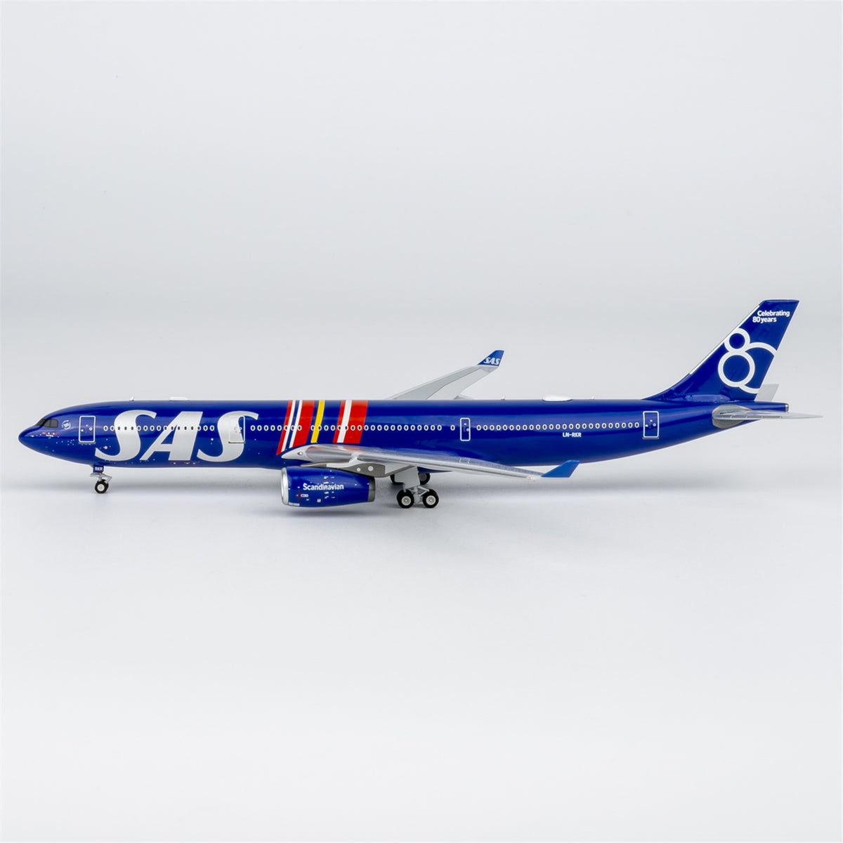 1/400 SAS Scandinavian Airlines Airbus A330-300 LN-RKR "Celebrating 80 Years" NG62088