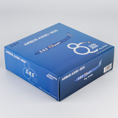 1/400 SAS Scandinavian Airlines Airbus A330-300 LN-RKR "Celebrating 80 Years" NG62088