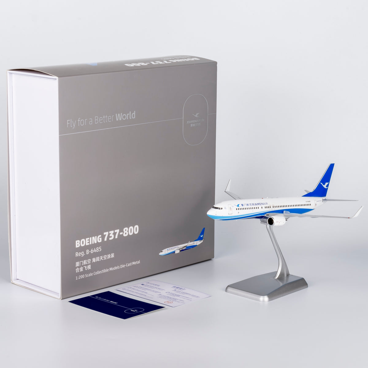 1/200 Xiamen Air Boeing 737-800 B-6485 NG64115