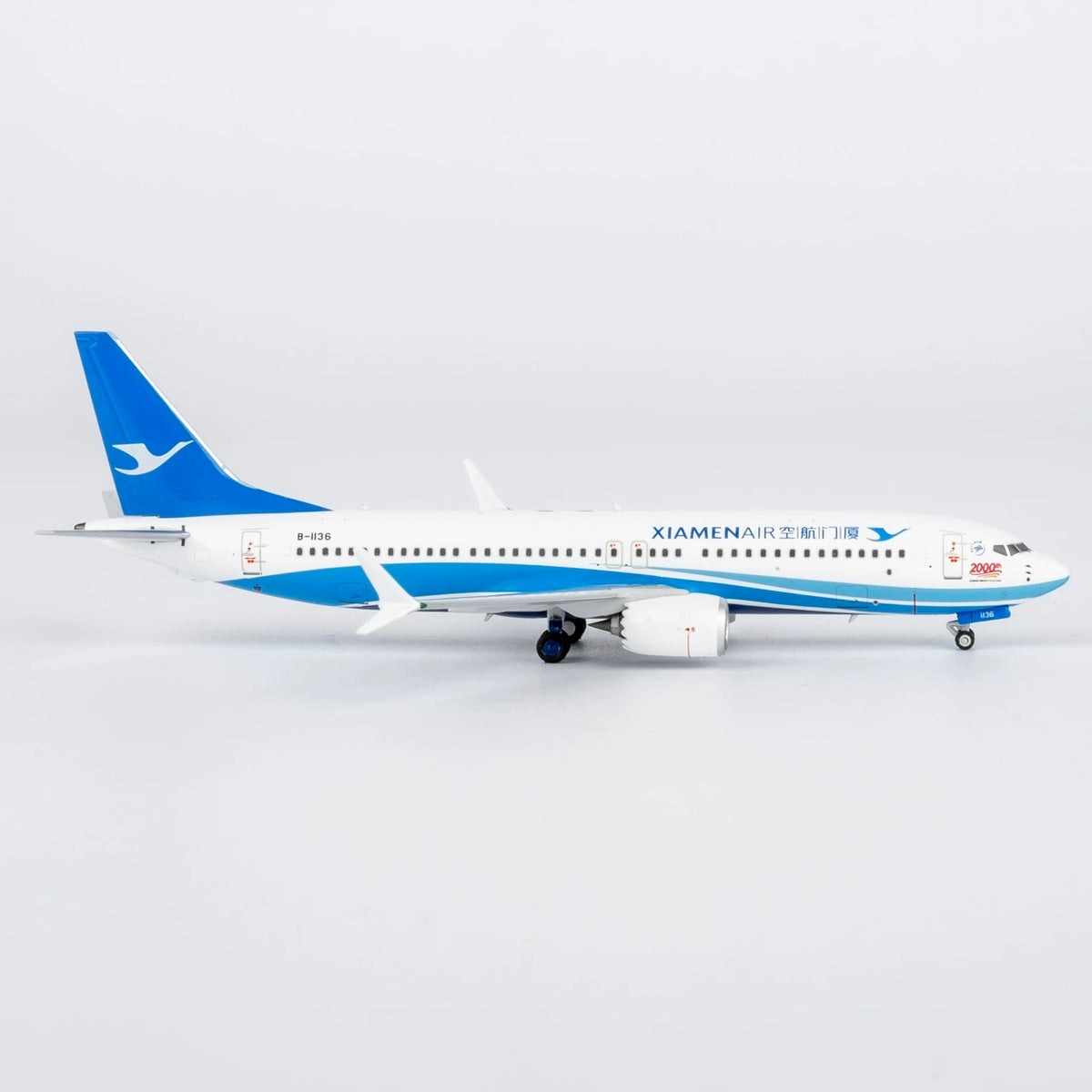 1/400 Xiamen Air Boeing 737 MAX8 B-1136 NG64153