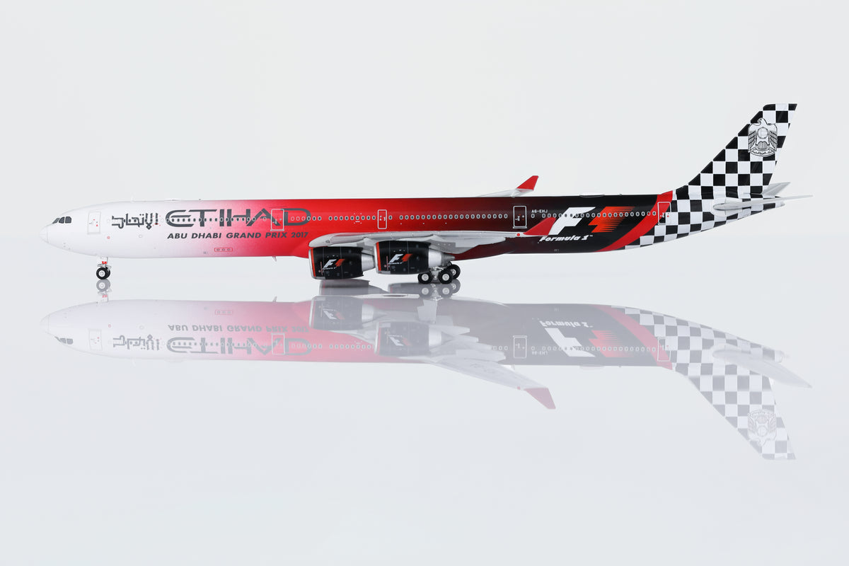 1/400 Etihad Airways A340-642 A6-EHJ "Abu Dhabi GP 2017" HY346098