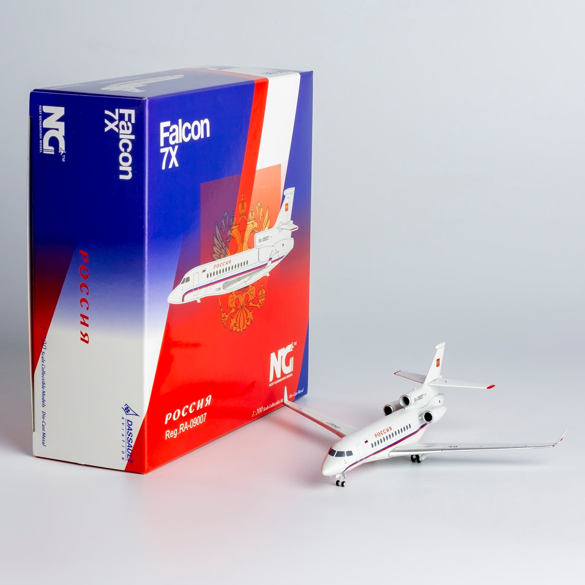 1/200 Rossiya Falcon 7X RA-09007 NG71013 - cover