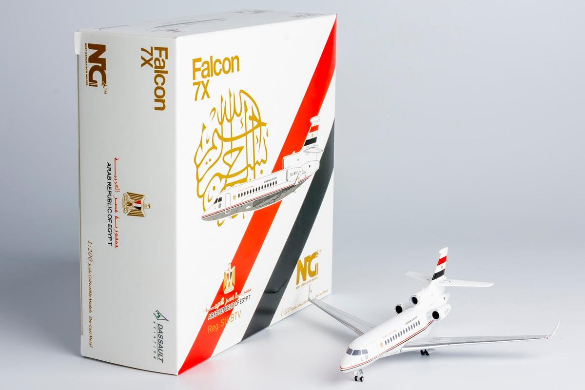 1/200 Egyptian Air Force Falcon 7X SU-BTV NG71018 - cover