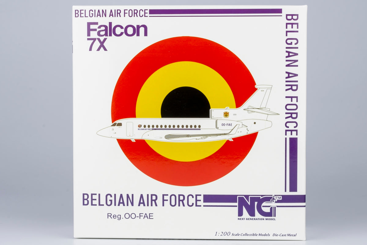 1/200 Belgian Air Component Falcon 7X OO-FAE NG71021