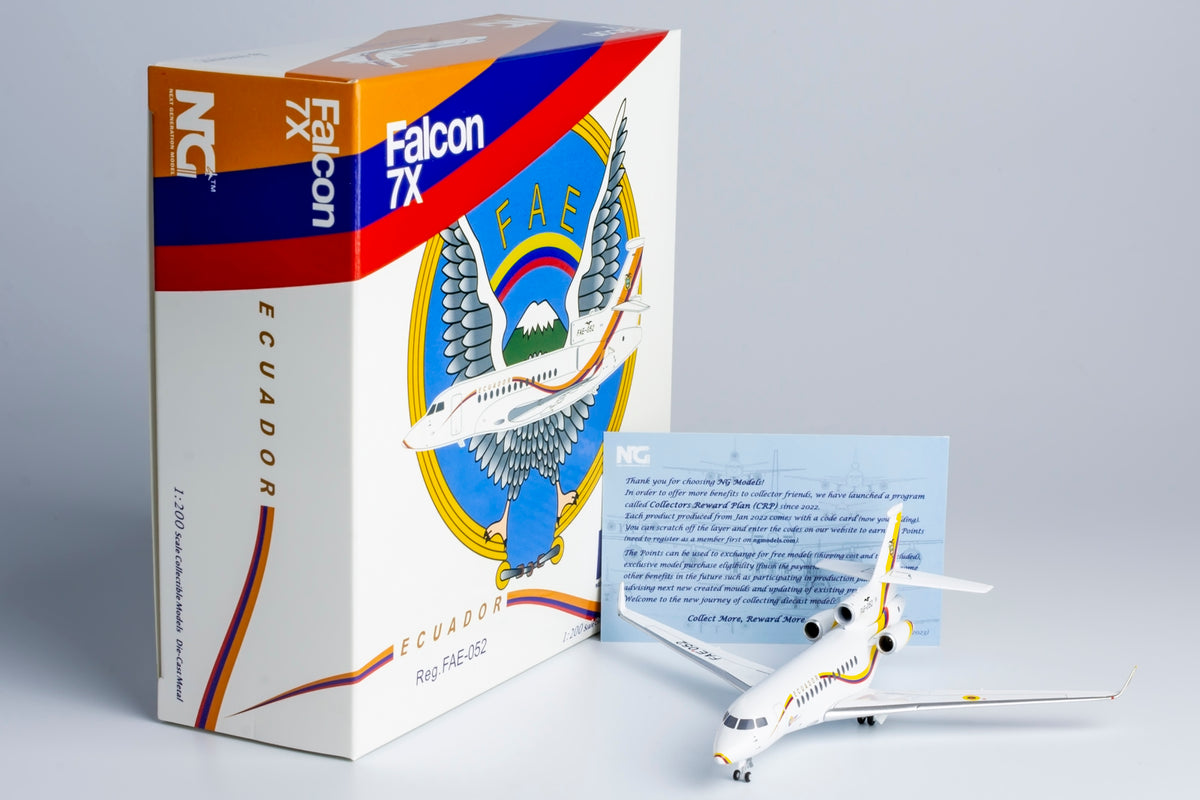 1/200 Ecuadorian Air Force Falcon 7X FAE-052 NG71022