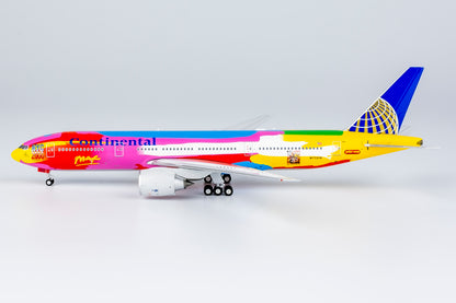 Continental Airlines Boeing 777-200ER "Peter Max" N77014