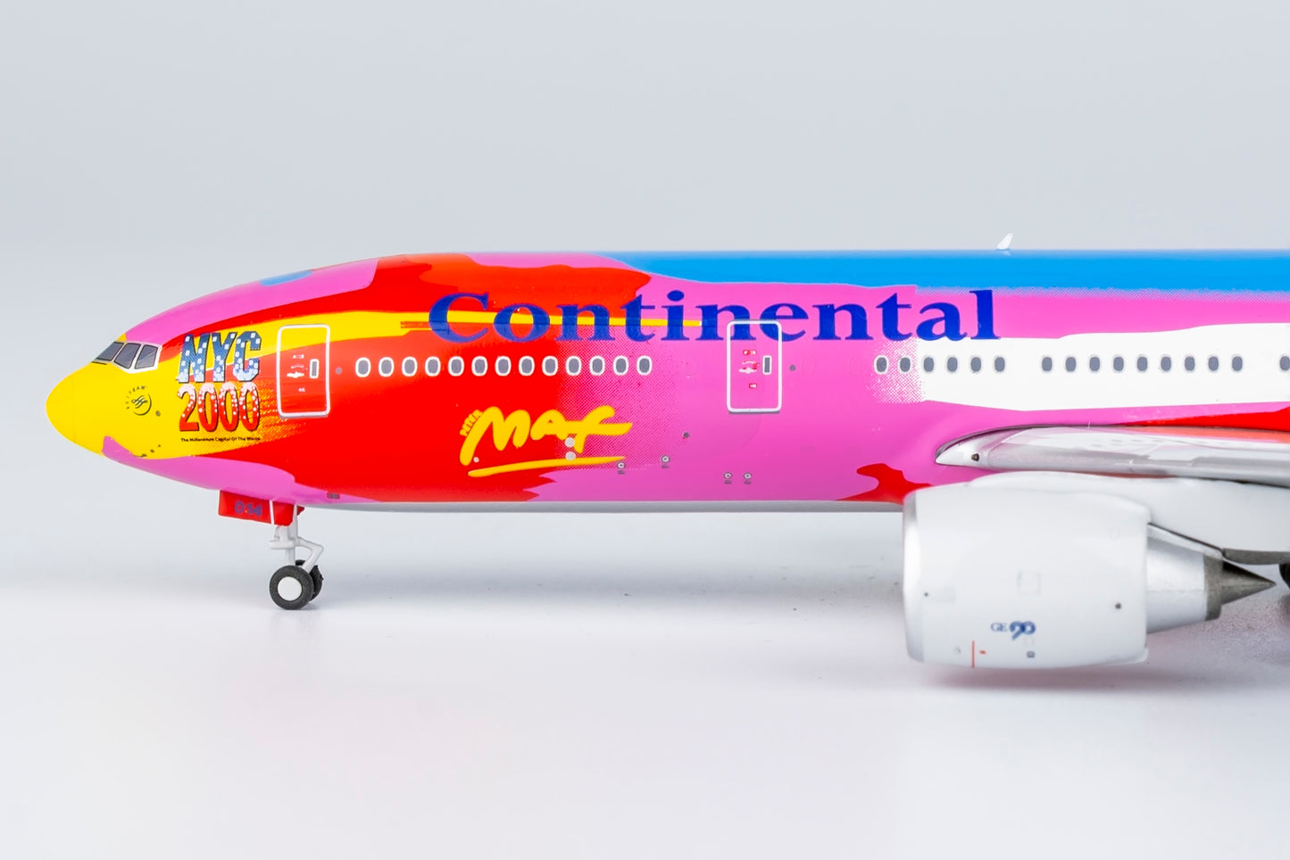 Continental Airlines Boeing 777-200ER "Peter Max" N77014