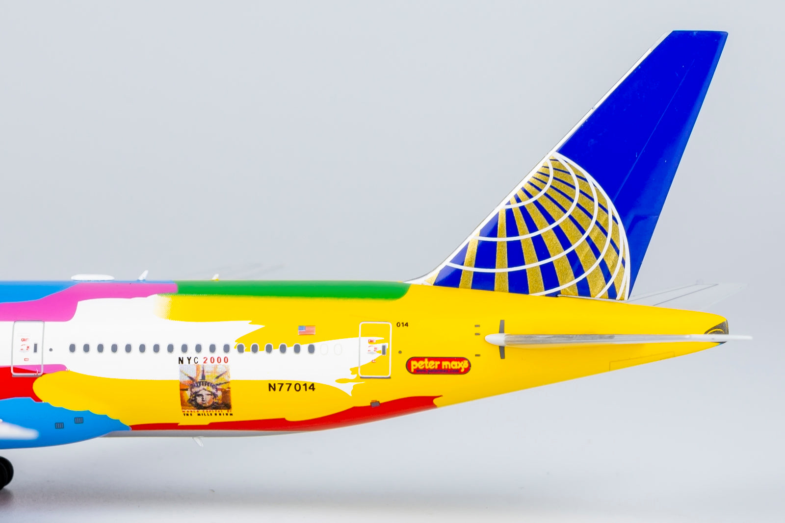 Continental Airlines Boeing 777-200ER "Peter Max" N77014