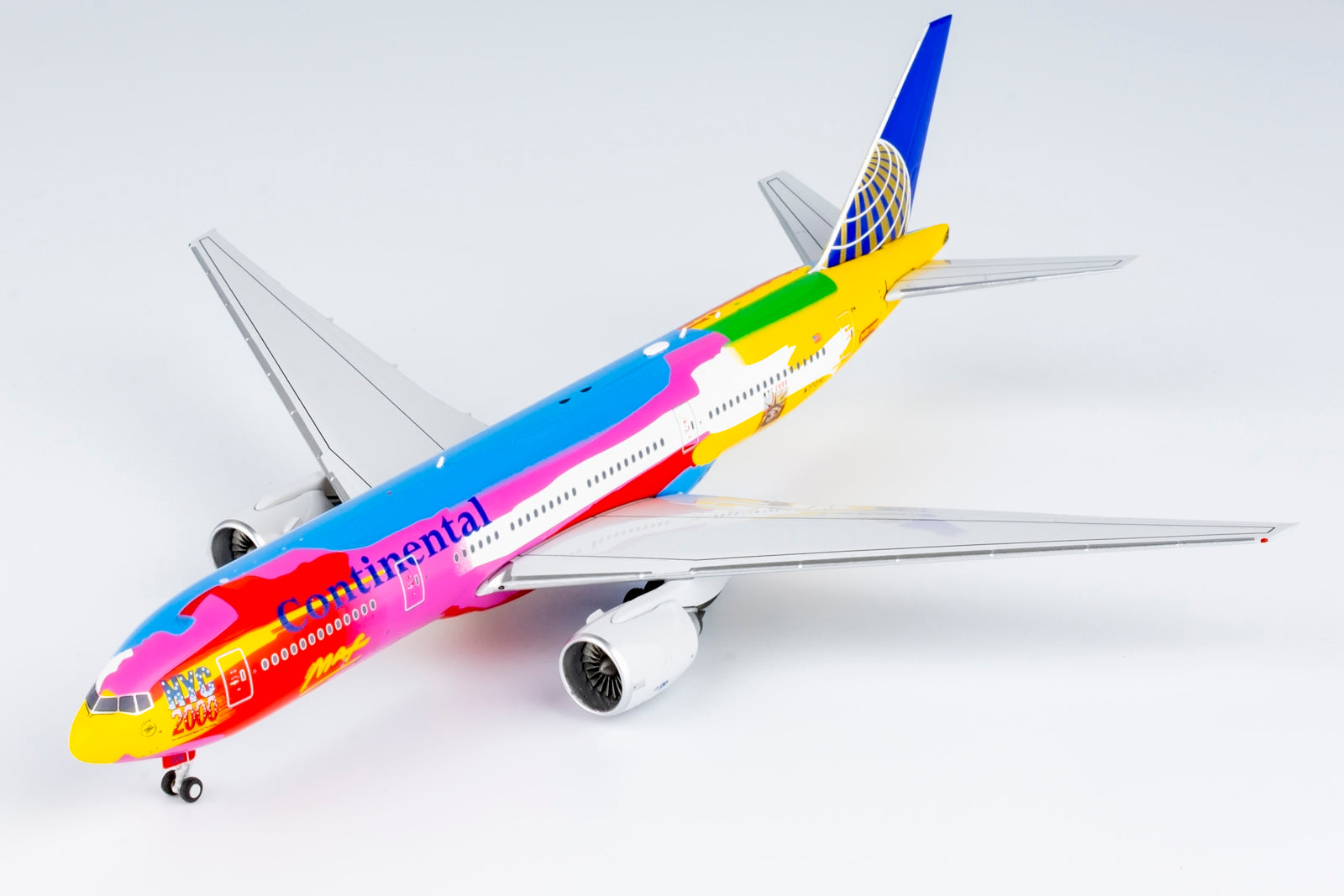 Continental Airlines Boeing 777-200ER "Peter Max" N77014