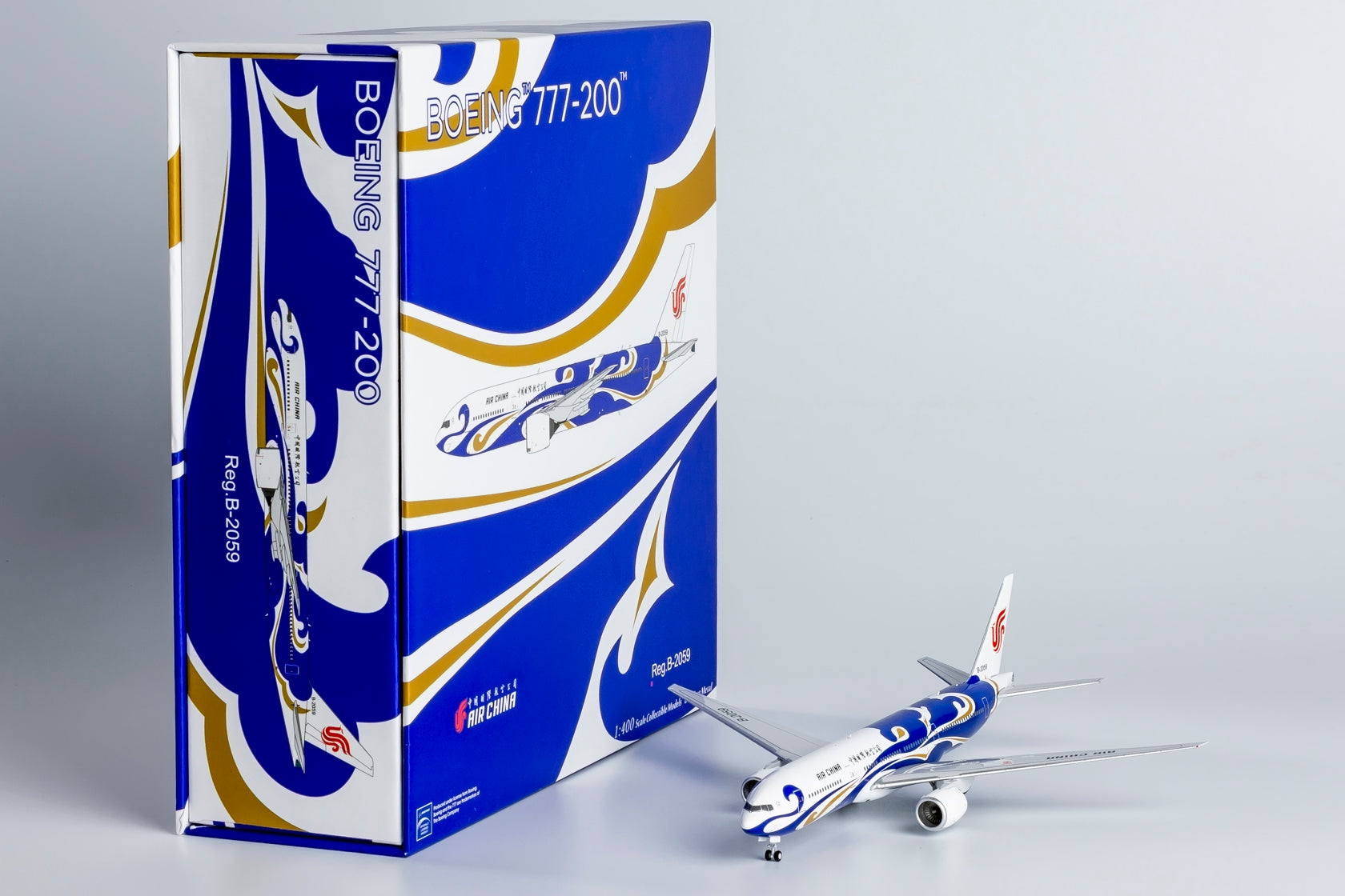 1/400 Air China Boeing 777-200 B-2059 NG72055 - cover