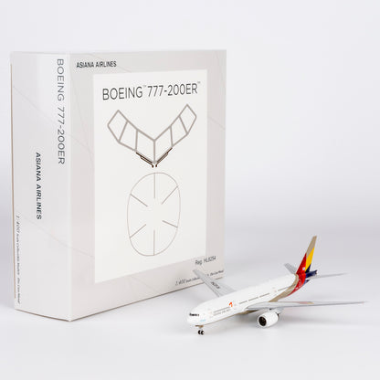 1/400 Asiana Airlines Boeing 777-200ER HL8254 NG72065 - cover